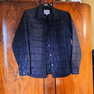 Legendary Whitetails Black XL Quilted Shacket, Lightweight Performance Jacket